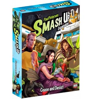 Smash Up Cease and Desist Exp Expansion til Smash Up Brettspill 